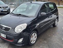 Svart Begagnad 2010 Kia Picanto EX Halvkombi | 38 500 kr (Lite dyr)
