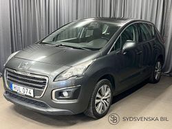 Mörkgrå Begagnad 2015 Peugeot 3008 Kombi | 97 900 kr (Marknadspris)