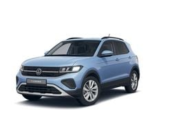 Ljusblå (clear blue metallic) Ny 2024 VW T-Cross Edition SUV | 289 000 kr (Lite dyr)