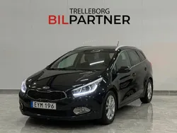Svart Begagnad 2015 Kia Ceed Sportswagon Comfort Kombi | 99 900 kr (Marknadspris)