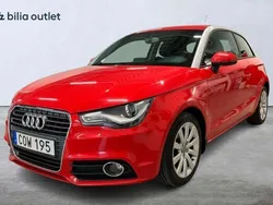 Röd Begagnad 2011 Audi A1 Halvkombi | 109 000 kr (Marknadspris)