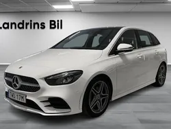 Vit Begagnad 2019 Mercedes B200 AMG line Minibuss | 279 900 kr (Marknadspris)
