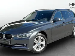 Grå (grey) Begagnad 2014 BMW 320 Sport Line Kombi | 204 700 kr (Lite dyr)