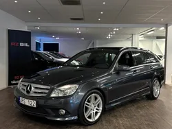 Mörkgrå Begagnad 2008 Mercedes C320 AMG Kombi | 124 900 kr (Dyr)