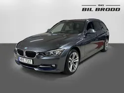 Grå Begagnad 2014 BMW 320 Sport Line Kombi | 199 800 kr (Marknadspris)