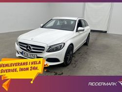 Vit Begagnad 2016 Mercedes C220 Avantgarde Kombi | 159 800 kr (Marknadspris)