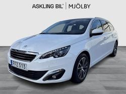 Vit Begagnad 2015 Peugeot 308 Allure Kombi | 129 000 kr (Lite dyr)