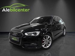 Svart Begagnad 2016 Audi A3 Sportback Ambition Halvkombi | 149 900 kr (Marknadspris)