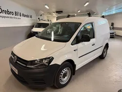 Vit Begagnad 2019 VW Caddy Minibuss | 114 900 kr (Bra pris)