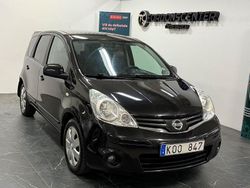 Svart Begagnad 2009 Nissan Note Minibuss | 39 900 kr (Lite dyr)