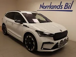 Vit (moon white metallic) Begagnad 2023 Skoda Enyaq iV SUV | 474 900 kr (Bra pris)