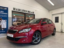 Mörkröd (röd) Begagnad 2014 Peugeot 308 Active Halvkombi | 89 900 kr (Marknadspris)