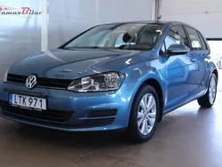 Blå Begagnad 2016 VW Golf VII Halvkombi | 109 900 kr (Lite dyr)