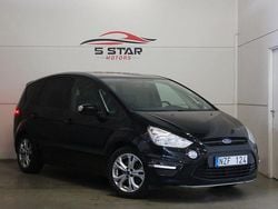Svart Begagnad 2013 Ford S-MAX Sport Minibuss | 83 900 kr (Lite dyr)
