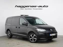 Svart Begagnad 2023 VW Caddy Maxi Minibuss | 319 000 kr (Dyr)