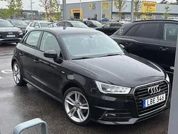 Svart Begagnad 2017 Audi A1 Sportback Halvkombi | 145 000 kr (Dyr)