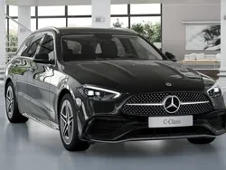 Svart Ny 2025 Mercedes C300e AMG line Kombi | 579 000 kr