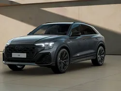 Grå Ny 2025 Audi Q8 S-Line SUV | 1 355 800 kr (Dyr)