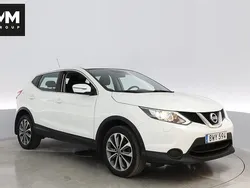 Vit Begagnad 2016 Nissan Qashqai SUV | 89 000 kr (Bra pris)