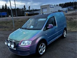 Blå Begagnad 2008 VW Caddy Minibuss | 29 000 kr (Marknadspris)
