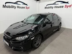 Svart Begagnad 2017 Honda Civic Elegance Halvkombi | 129 900 kr (Marknadspris)