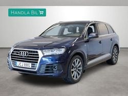 Blå Begagnad 2019 Audi Q7 S-Line SUV | 409 900 kr (Marknadspris)