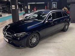 Mörkblå Begagnad 2021 Mercedes C220 Avantgarde Kombi | 299 000 kr