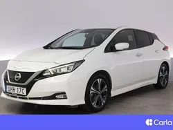 Flerfärgad (vit) Begagnad 2021 Nissan Leaf 360º Halvkombi | 189 900 kr (Marknadspris)