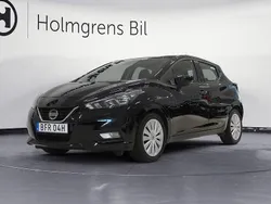 Svart Begagnad 2022 Nissan Micra Acenta Halvkombi | 164 800 kr (Marknadspris)