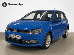 Blå Begagnad 2016 VW Polo Halvkombi | 104 500 kr (Bra pris)