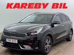 Svart Begagnad 2018 Kia Niro 2 SUV | 144 800 kr (Marknadspris)