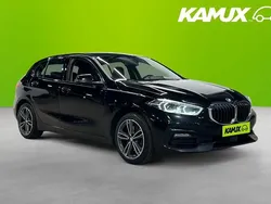 Svart Begagnad 2021 BMW 118 Sport Line Halvkombi | 199 700 kr (Marknadspris)