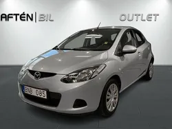 Ljusblå Begagnad 2008 Mazda 2 Halvkombi | 29 900 kr (Marknadspris)
