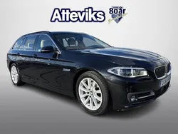 Svart Begagnad 2017 BMW 520 Kombi | 184 900 kr (Superpris)