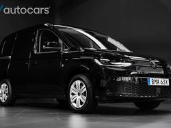 Svart Begagnad 2021 VW Caddy Minibuss | 218 750 kr (Lite dyr)