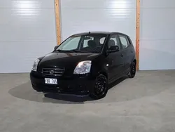 Svart Begagnad 2007 Kia Picanto 4 Halvkombi | 59 900 kr (Marknadspris)