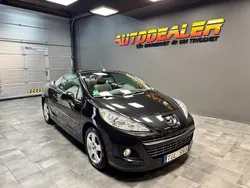 Svart Begagnad 2010 Peugeot 207 CC Cab | 64 900 kr (Marknadspris)