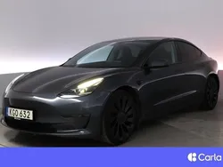 Begagnad 2022 Tesla Model 3 Performance Sedan | 349 900 kr