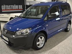 Mörkblå (indian blue med klarlack) Begagnad 2013 VW Caddy Life Minibuss | 65 000 kr (Marknadspris)