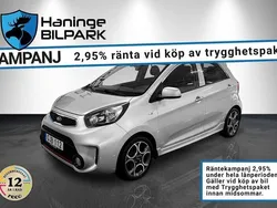 Grå Begagnad 2015 Kia Picanto Halvkombi | 99 900 kr (Lite dyr)