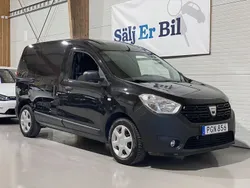 Svart Begagnad 2017 Dacia Dokker Express Van | 64 800 kr (Marknadspris)