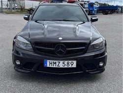 Svart Begagnad 2008 Mercedes C63 AMG Avantgarde Kombi | 229 000 kr (Marknadspris)