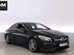 Svart Begagnad 2018 Mercedes CLA200 AMG Sportkupé | 209 000 kr (Marknadspris)