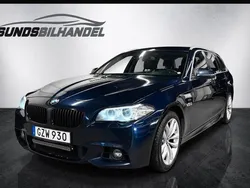 Blå Begagnad 2016 BMW 520 M Sport Kombi | 159 900 kr (Lite dyr)