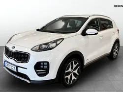 Vit (white) Begagnad 2017 Kia Sportage GT-Line SUV | 179 900 kr (Marknadspris)