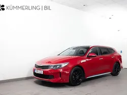 Röd Begagnad 2017 Kia Optima Hybrid 3 Sedan | 134 900 kr (Marknadspris)