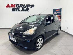 Svart Begagnad 2008 Toyota Aygo Halvkombi | 24 900 kr (Marknadspris)