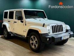 Vit Begagnad 2016 Jeep Wrangler Unlimited Sahara SUV | 329 500 kr (Bra pris)