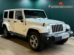 Vit Begagnad 2016 Jeep Wrangler Unlimited Sahara SUV | 329 500 kr (Bra pris)