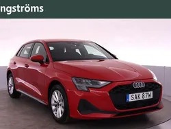 Röd Begagnad 2024 Audi A3 Sportback Halvkombi | 309 000 kr (Lite dyr)